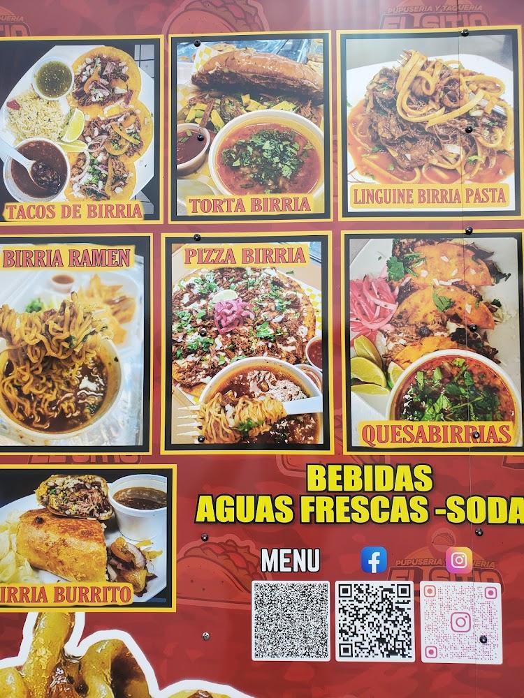 El Sitio (Food Truck) Pupusas de loroco con Queso